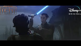 Count Dooku using the dark side of the force | Tales of The Jedi Episode 2 “Justice” (HD)