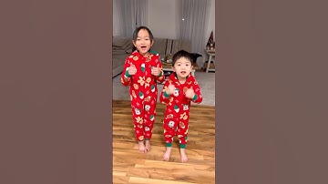 Matching pajamas for brother and sister👧🏻❤️👶🏻