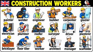 Details Construction Workers Vocabulary in English Update