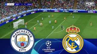 Manchester City vs Real Madrid - UEFA Champions League PlayOff 24/25 | FC 25 Simulation Gameplay