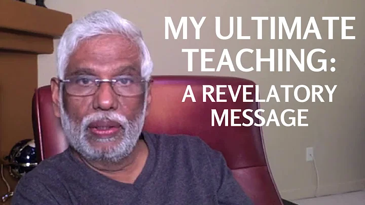 Dr. Pillai: My Ultimate Teaching, A Revelatory Mes...