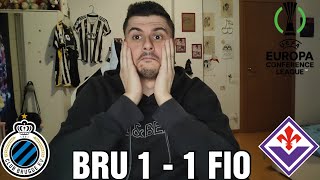 LA VIOLA ANCORA IN FINALE! 😱😳😨 CHE SIA LA VOLTA BUONA. 💪🔝🔥⚽👏 | Club Brugge 1-1 Fiorentina Conference