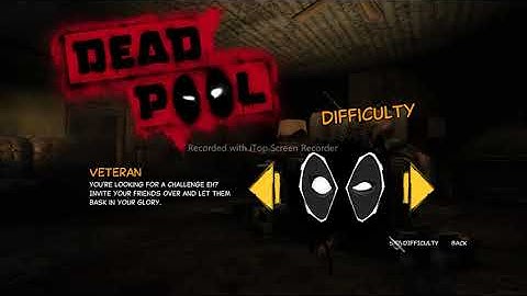 DEADPOOL : The video Game , Main menu Theme