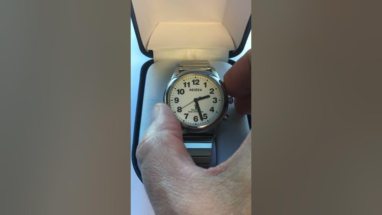 Reizen Talking Atomic Watch YouTube