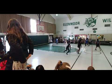 Bringhurst elementary VS Glenmoor elementary school girls basketball game 2023-2-27 second half