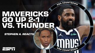 Stephen A. reacts to Mavericks