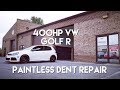 VW Golf R | Smash Fender | Paintless Dent Repair | H20i Prep