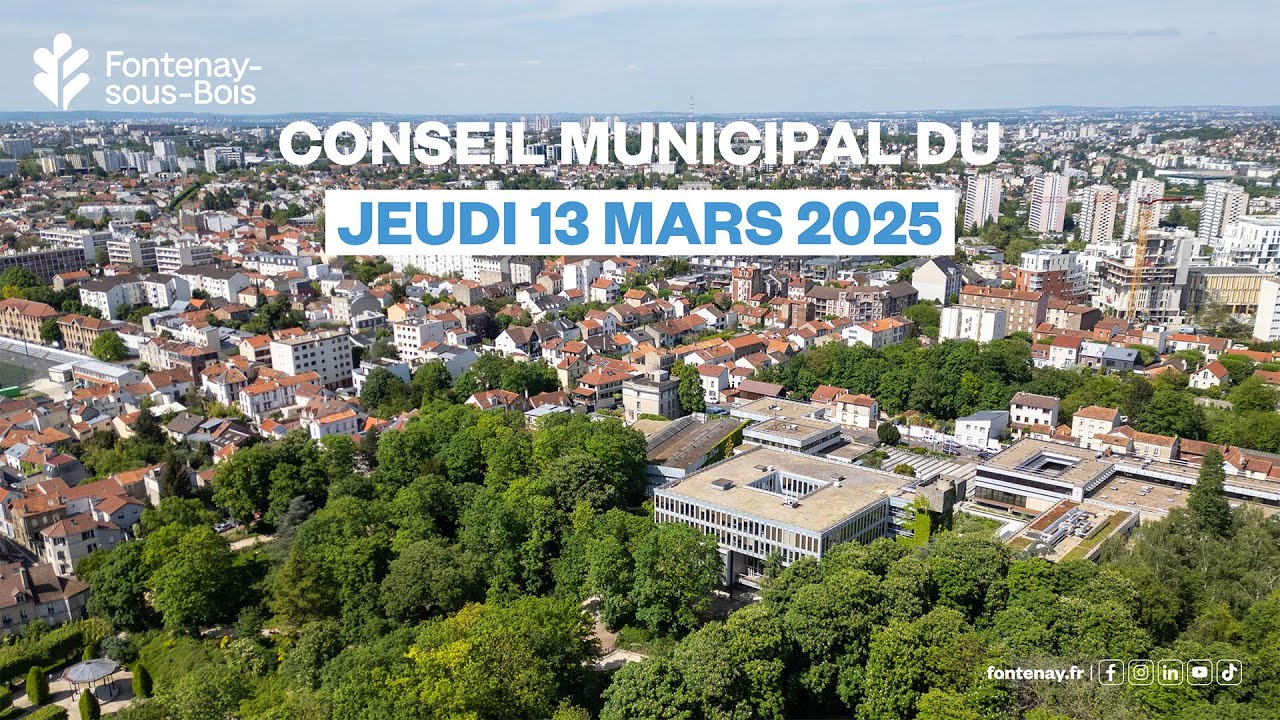 #ConseilMunicipal du jeudi 13 Mars 2025