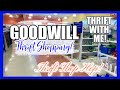 GOODWILL THRIFT WITH ME & THRIFT HAUL! Home Decor & Vintage Thrifting ** Thrift Shop Hop!