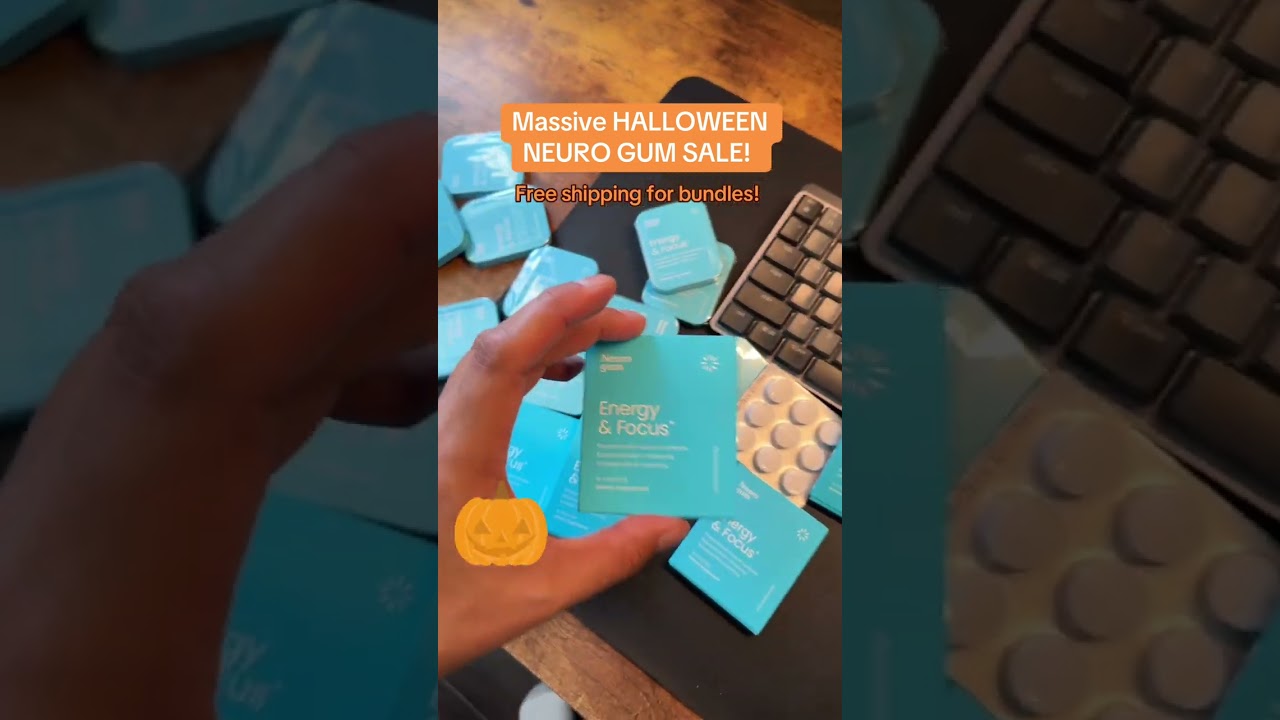 Big halloween sale on brain-boosting supplements! 