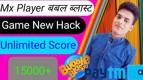 💥 Mx Player Bubble Blast Game New Hack || Unlimited Score 15000+