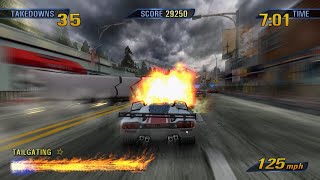 No-Minute Mayhem: Crashbreaker Edition: Mountain Parkway || MODDED Burnout 3: Takedown || PCSX2