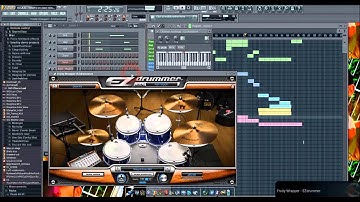 FL STUDIO 9 XXL RAP ROCK !! VIRTUAL Guitarist, PIANISSIMO ezdrummer plugin