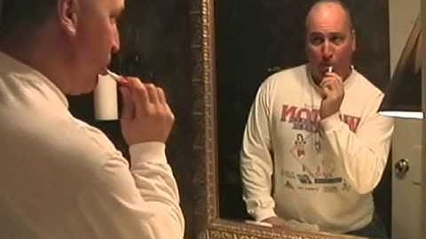 Teaching how to brush teeth using video modeling