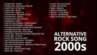 ALTERNATIVE ROCK SONG 2000s | LAGU ROCK BARAT TERBAIK TAHUN 2000an