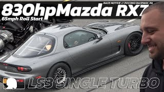 Unbelievable 830Hp Mazda Rx7 Ls3 Turbo