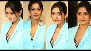 Rx 100 Movie Actress Payal Rajput Flaunts Bold Body In Y Sky Blue Blazer Outfit