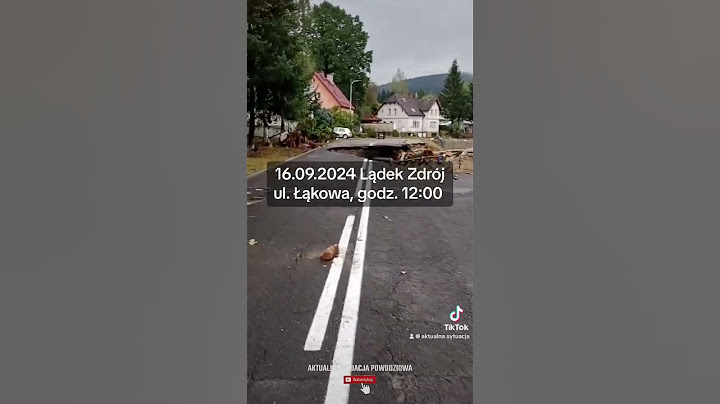🚨🇵🇱 | LĄDEK ZDRÓJ #powodz #powódź #flood #poland #lądekzdrój