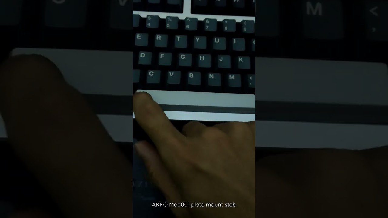 AKKO Mod001 | Plate mount stab