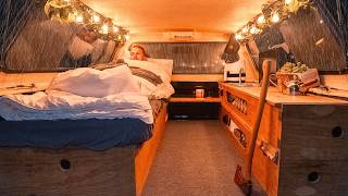 Relaxing Truck Box Camping in Heavy Rain | Sounds of Camping | Relaxing ASMR