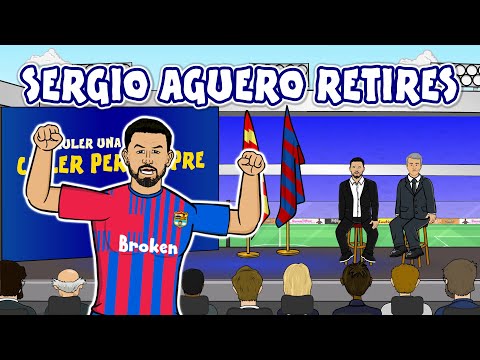 😥Sergio Aguero Retires😥