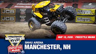 Monster Jam: Manchester, NH - 2 (Full Event) | May 9, 2026 | Freestyle Mania