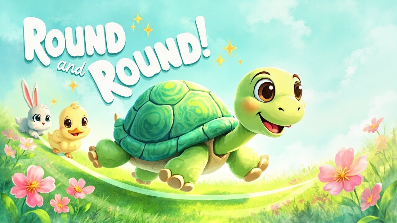 Round and Round! π’π Calm & Catchy Turtle Song for Kids Round and Round! π’π Calm & Catchy Turtle Song for Kids
