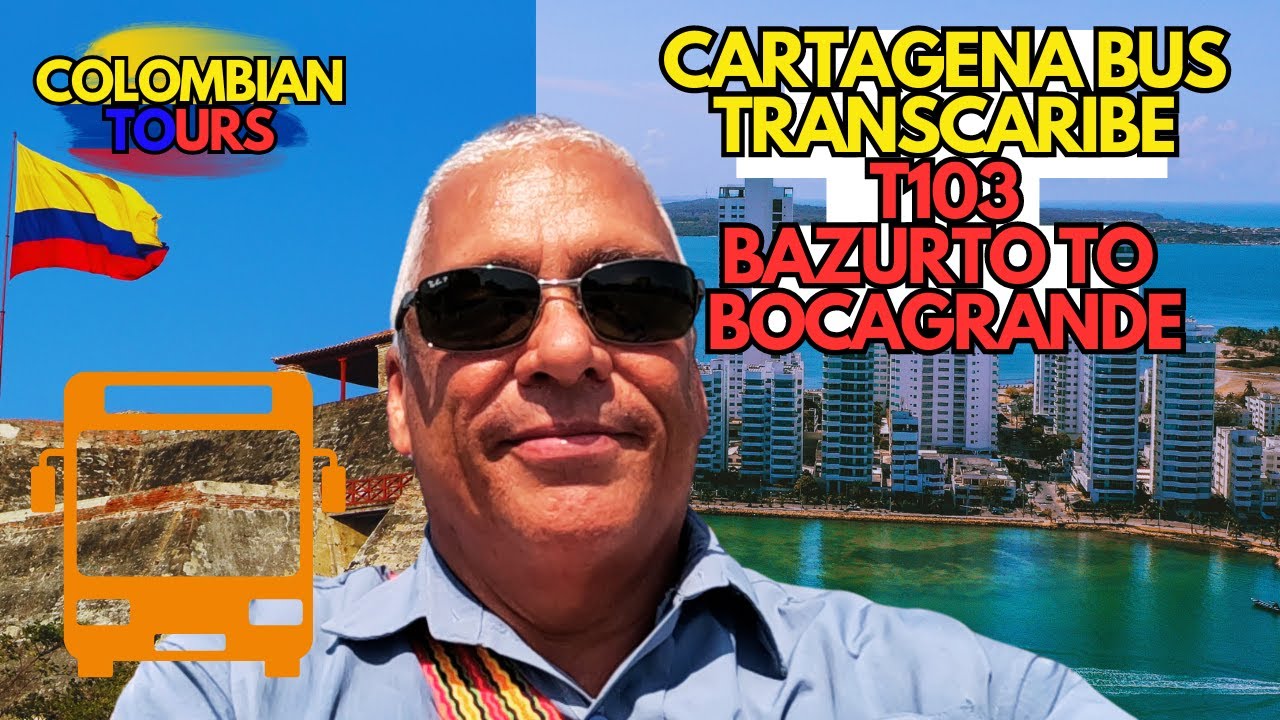 CARTAGENA bus Transcaribe |  ROUTE T-103 HOP ON PUBLIC TRANSPORTATION | Colombia Plus Tours