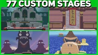 77 of the BEST Custom Stages by the Smash Ultimate community!