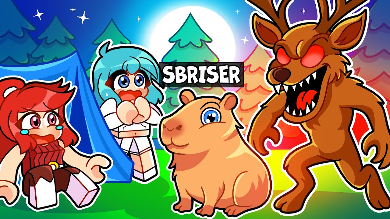 FINGO di ESSERE un CAPIBARA e SOPRAVVIVO 99 NOTTI nella FORESTA Su ROBLOX!