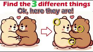 Spot the Difference Puzzle Challenge Picture Game. Find 3 Differences in 1 minute, only 5% Pass! screenshot 2