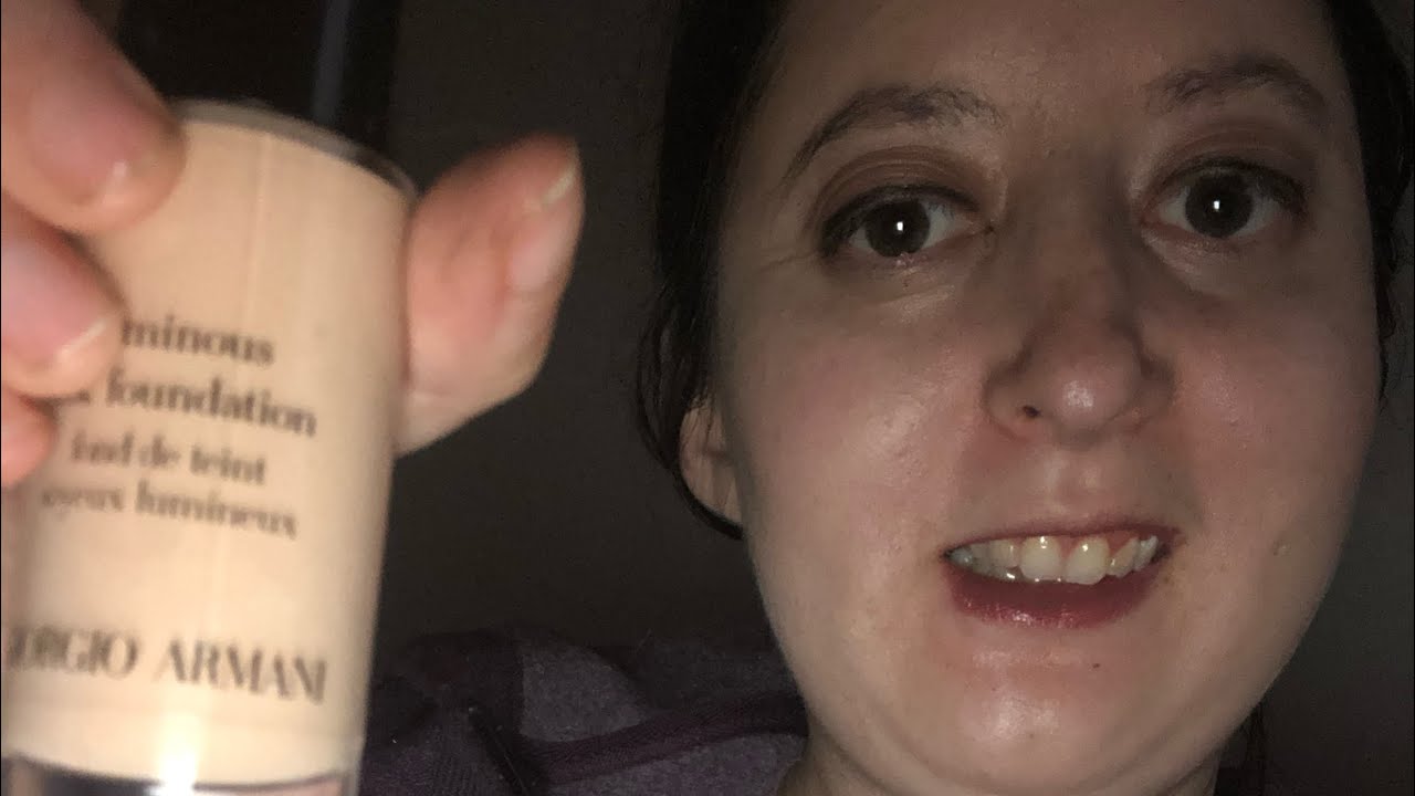 My First Impressions on the Giorgio Armani Luminious Silk Foundation