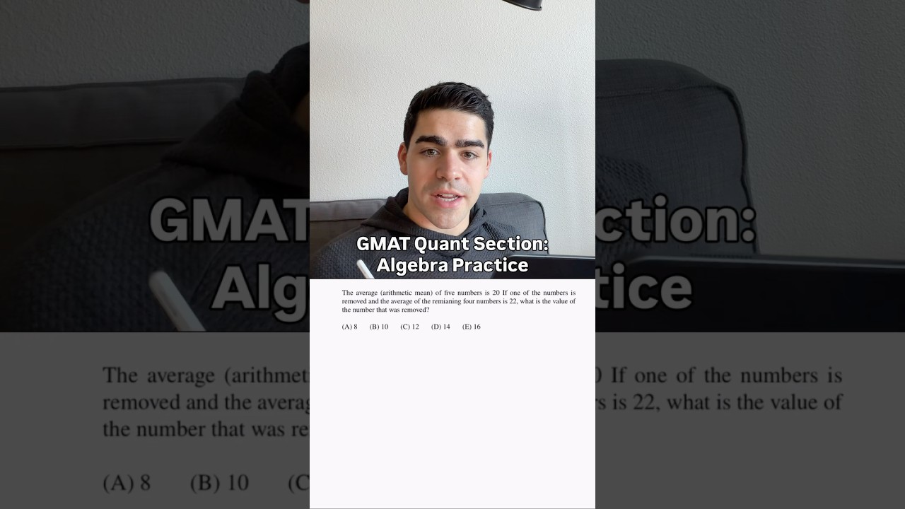 How to solve algebra problems to prepare for the GMAT Quant section