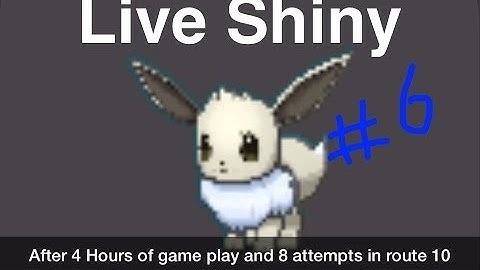 [Live] Shiny Eevee in Pokemon X after 4 hours of Game Play [WSHC#10]