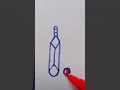 #how to draw a bat bol@mahak.1212#drawing#art #cricket#easydraw#shorts #shortsfeed drawing#painting#