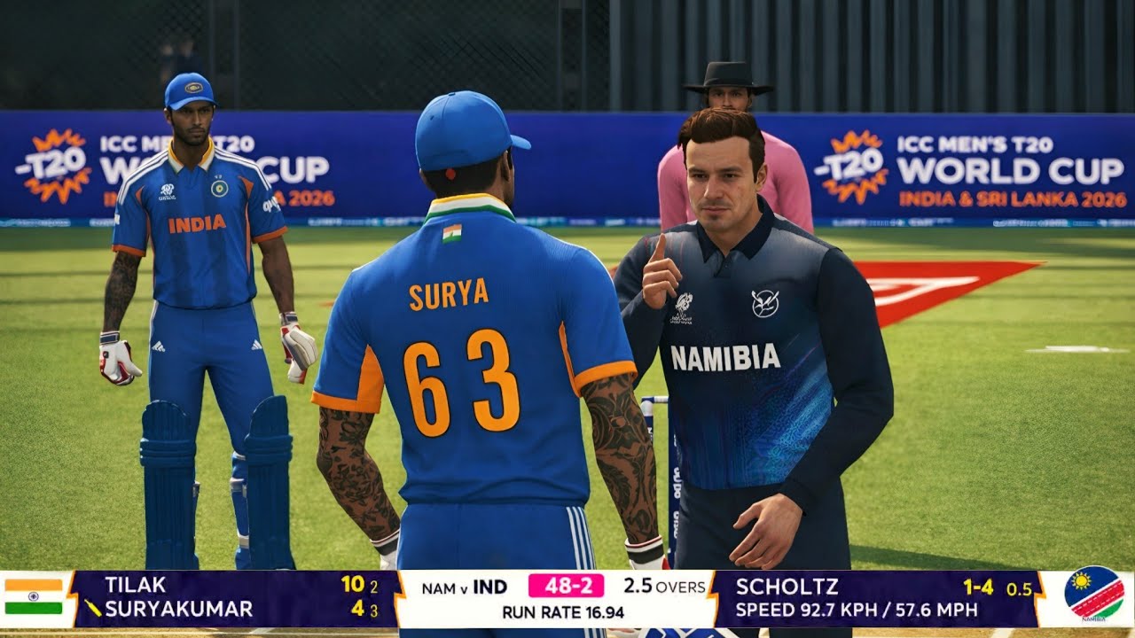 T20 WC 2026🏆 | IND vs NAMIBIA 🏏 | GC5 Version 4.2