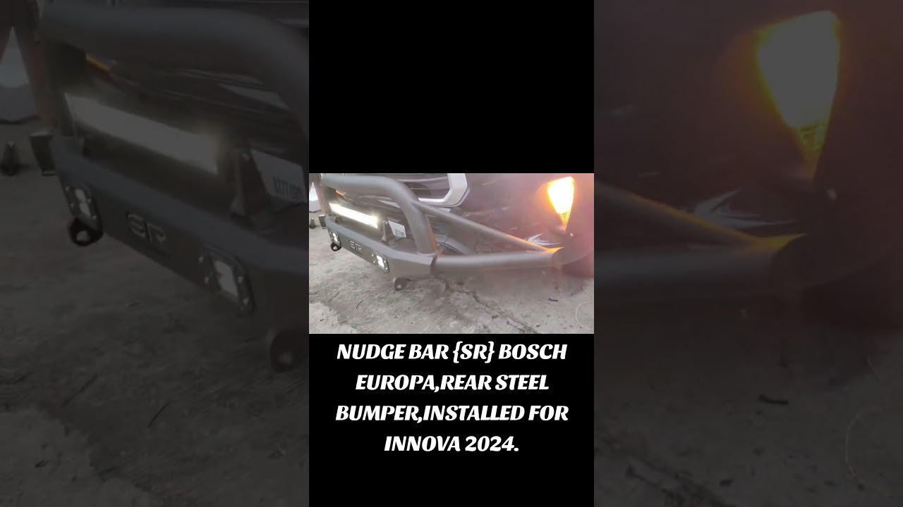 NUDGEBAR SR AND REAR BAR