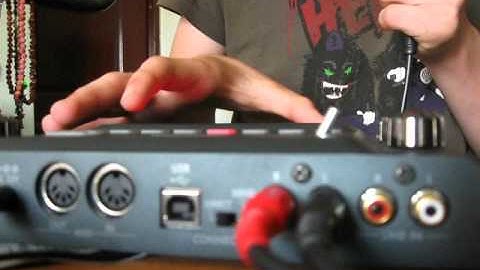 DIX man beatbox with korg kaoss pad 3