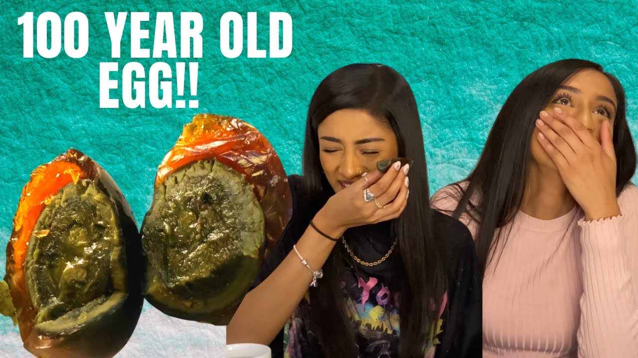 Eating 100 YEAR OLD EGG Century Egg Challenge YouTube eating-100-year-old-egg-century-egg-challenge-youtube