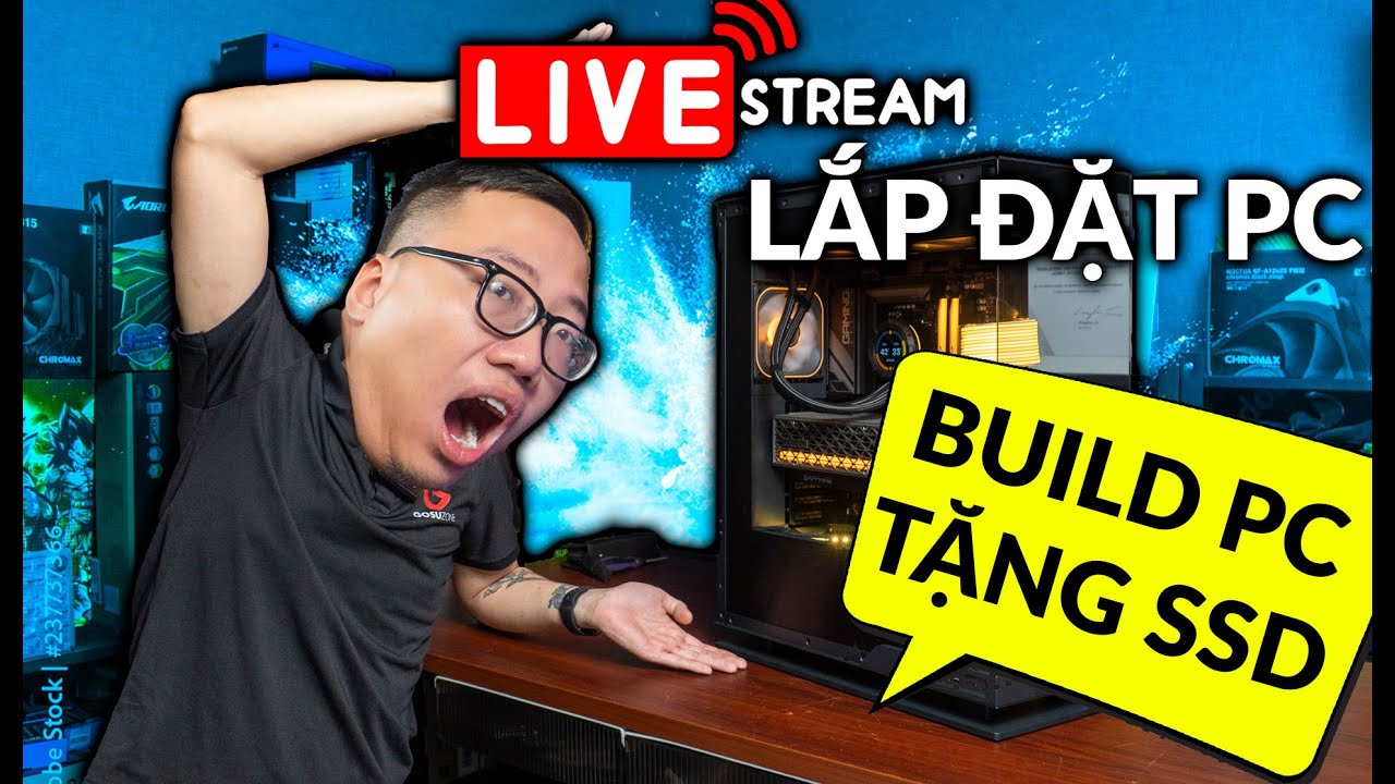 🔴Lên Dàn PC 44 Triệu Gaming Với 7800X3D/32GB/RTX 5070