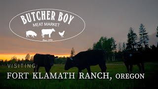 Butcher Boy American Wagyu  Visiting Fort Klamath Ranch