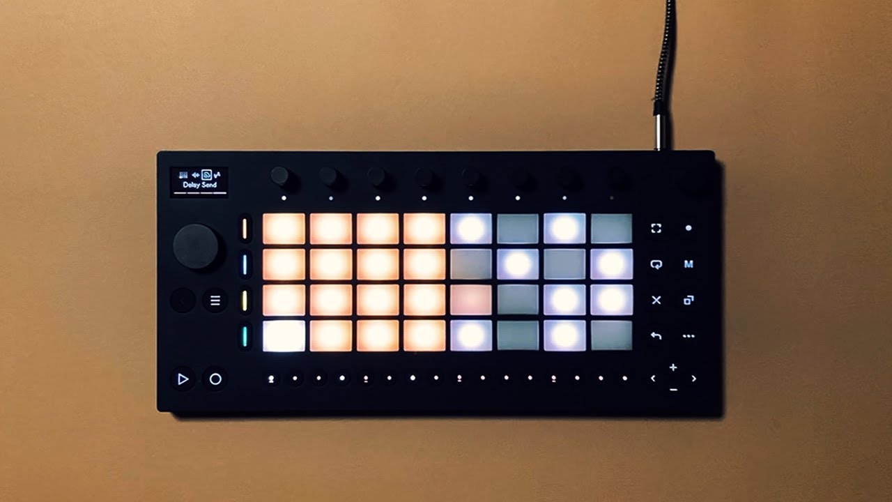 Ableton Move – Recreating “16 pitches for drums” (Live Performance)