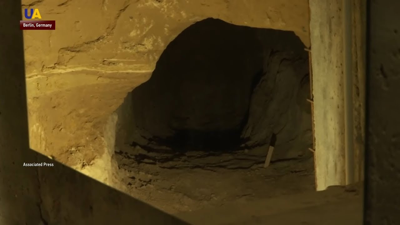 Escape Tunnel Underneath Berlin Wall Opens for Public - YouTube