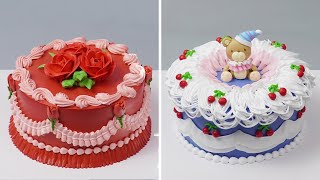 Quick & Easy Cake Decorating Tutorials For Everyone | Most Satisfying Chocolate Cake Recipes