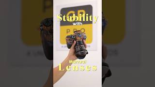 Stability with manual lenses📸 #photography #cameratips #camera #camerabasics