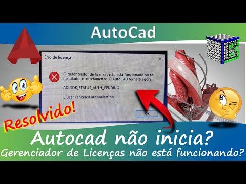Autocad não inicia