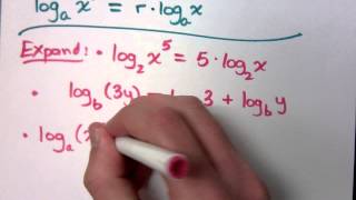 Celebrity College Algebra - Part 155 (Logarithmic Functions - Properties) Wealth