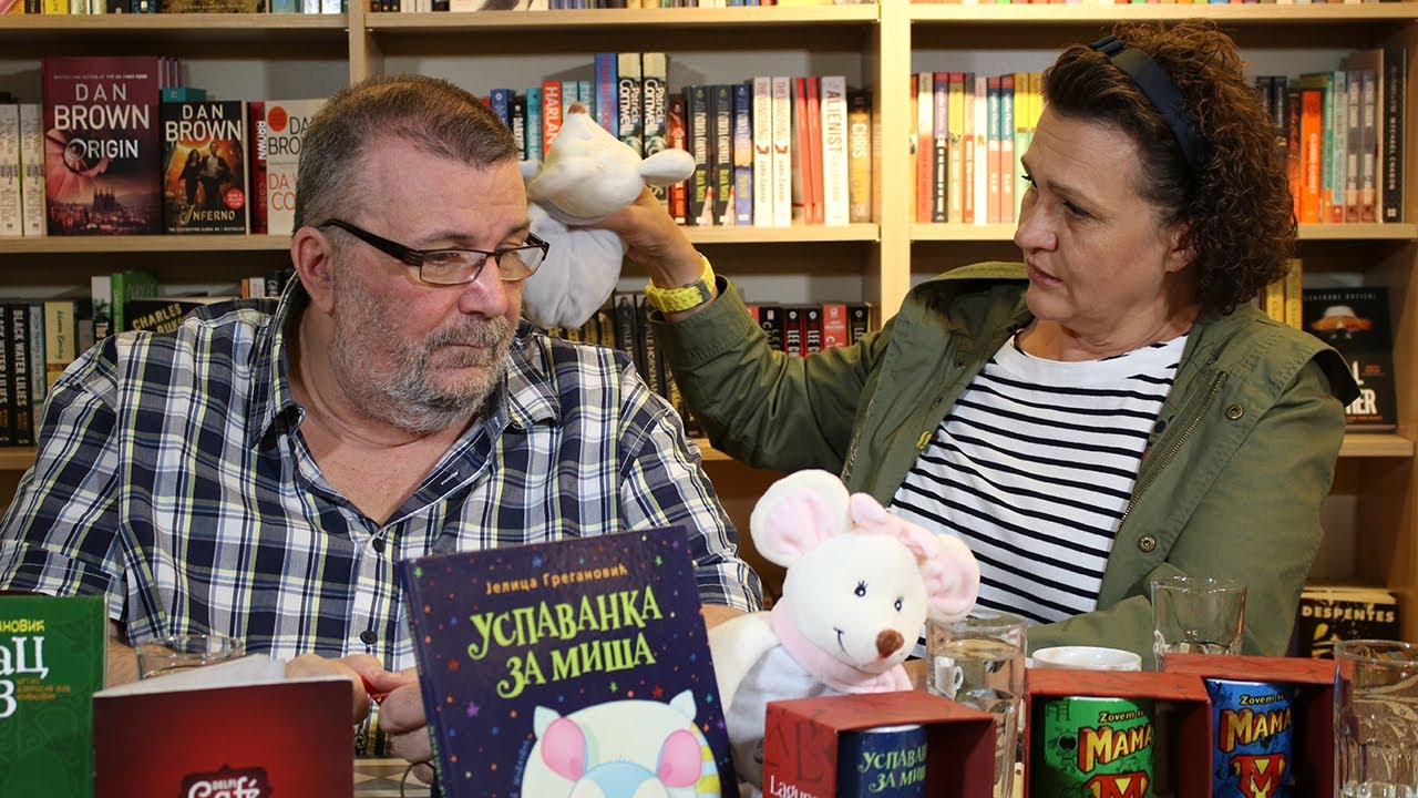 Na kafi sa autorom - Jelica Greganović i Dobrosav Bob Živković