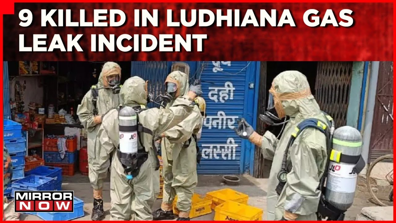 9 Killed In Gas Leak At A Factory In Punjab's Ludhiana, Rescue Operations Underway | Mirror Now