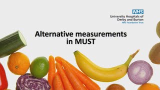 Alternative measurements in MUST